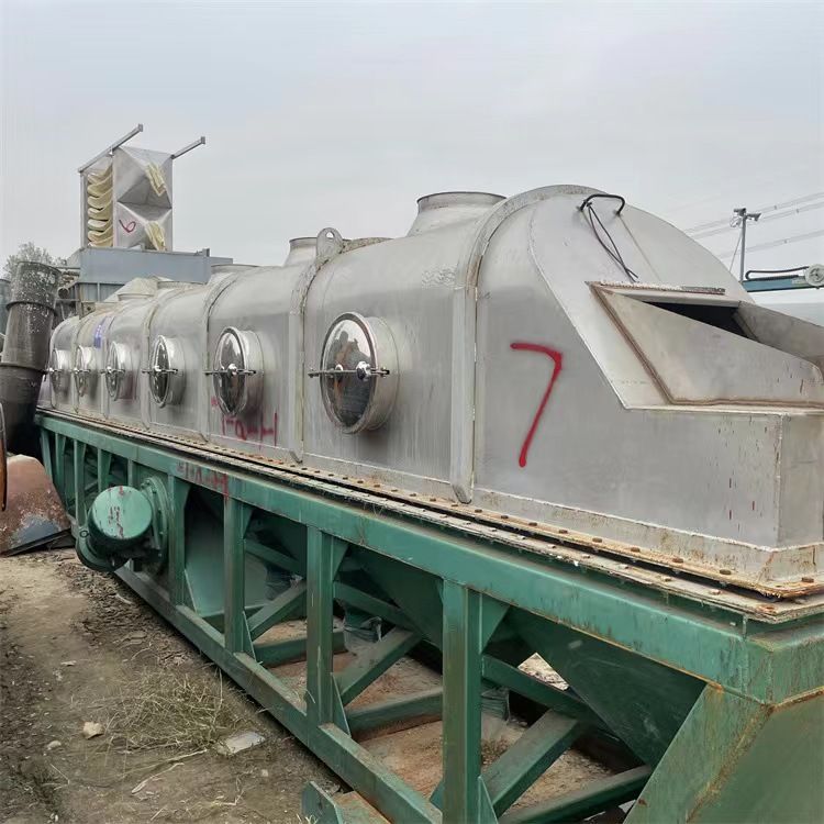 出售二手干燥机二手0.6X7.5米范群 流化床干燥-1