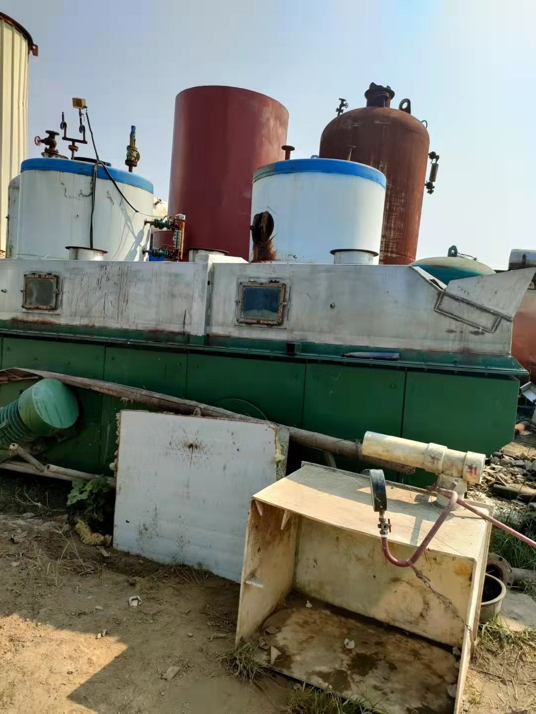 出售二手干燥机二手0.6X7.5米范群 流化床干燥-2