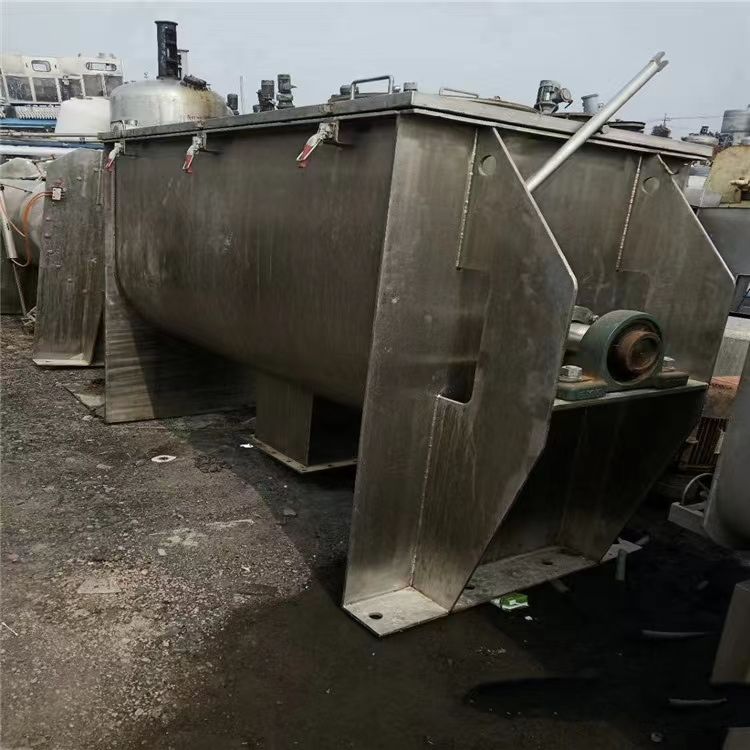 出售二手混合机二手螺带混合机二手不锈钢5立方螺带混-2