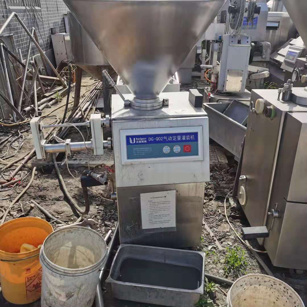 二手灌肠机二手真空定量灌肠机二手晓进GZY3500-1
