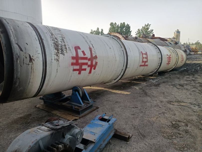 二手干燥机二手滚筒干燥机二手1.2x12米回转滚筒-2