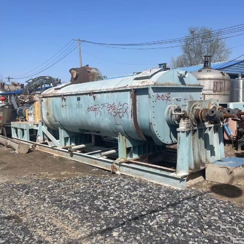 二手干燥机二手桨叶干燥机二手100平方空心桨叶干燥-1