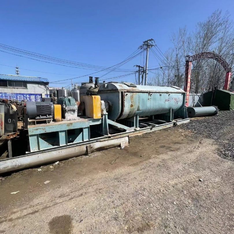 二手干燥机二手桨叶干燥机二手100平方空心桨叶干燥-2