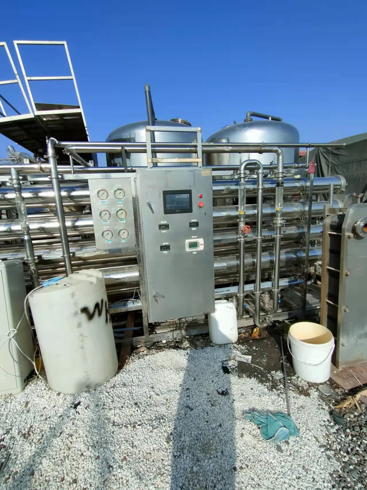 二手水处理设备 二手双击反渗透设备地下水净化设备-2