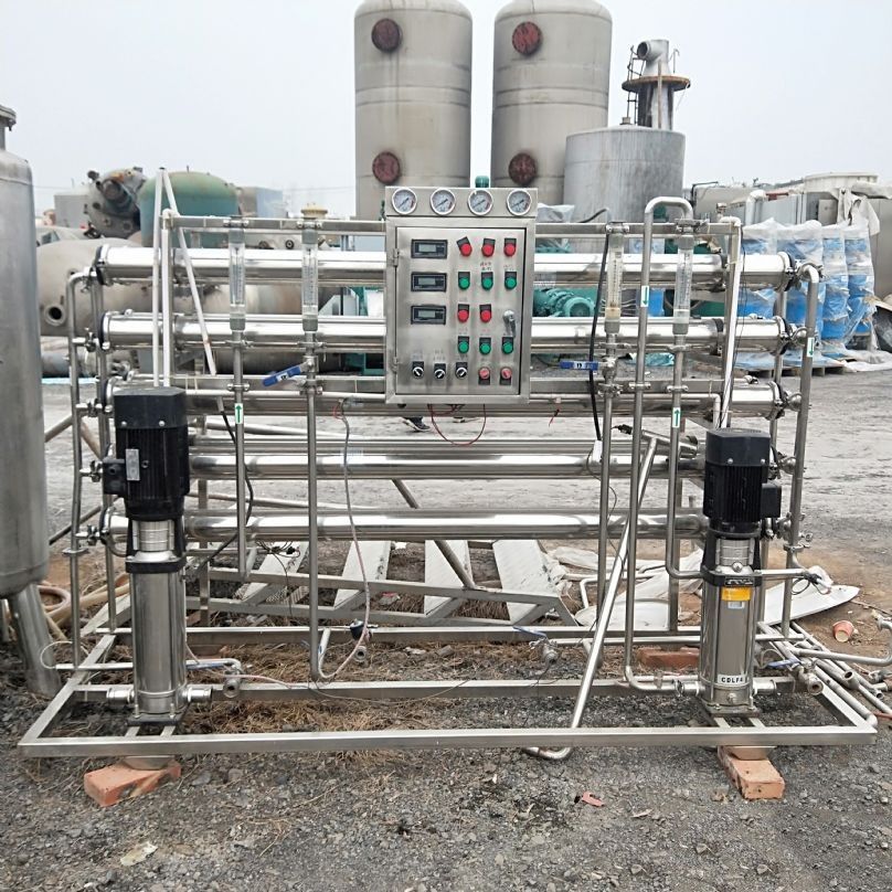 二手水处理设备二手5吨反渗透水处理二手双级反渗透净-1