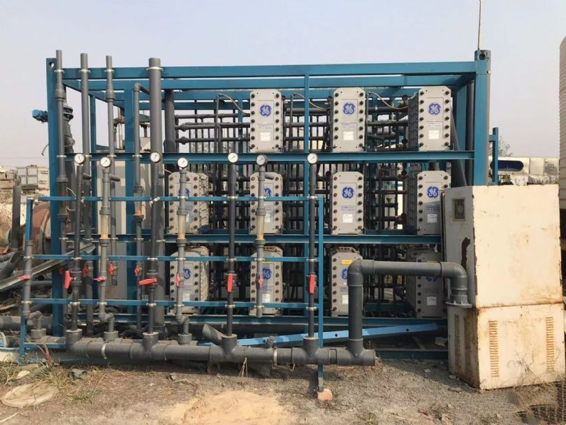 二手水处理设备二手5吨反渗透水处理二手双级反渗透净-2