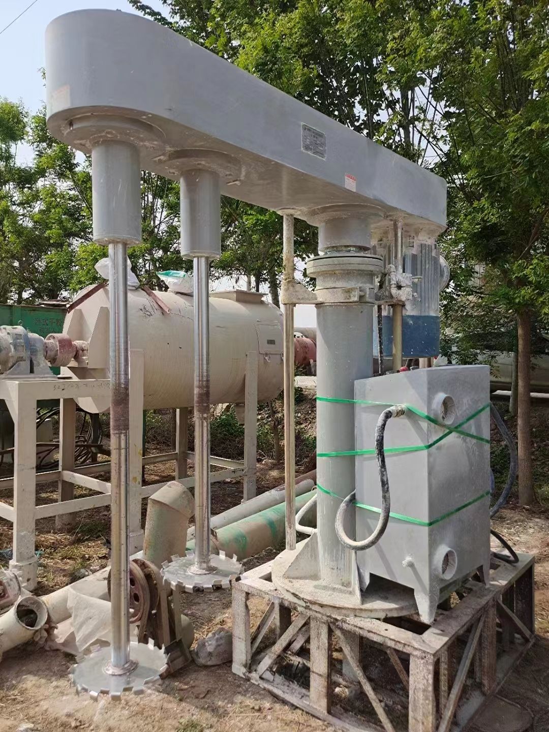 二手分散机二手37千瓦双轴分散机二手油漆涂料分散机-2