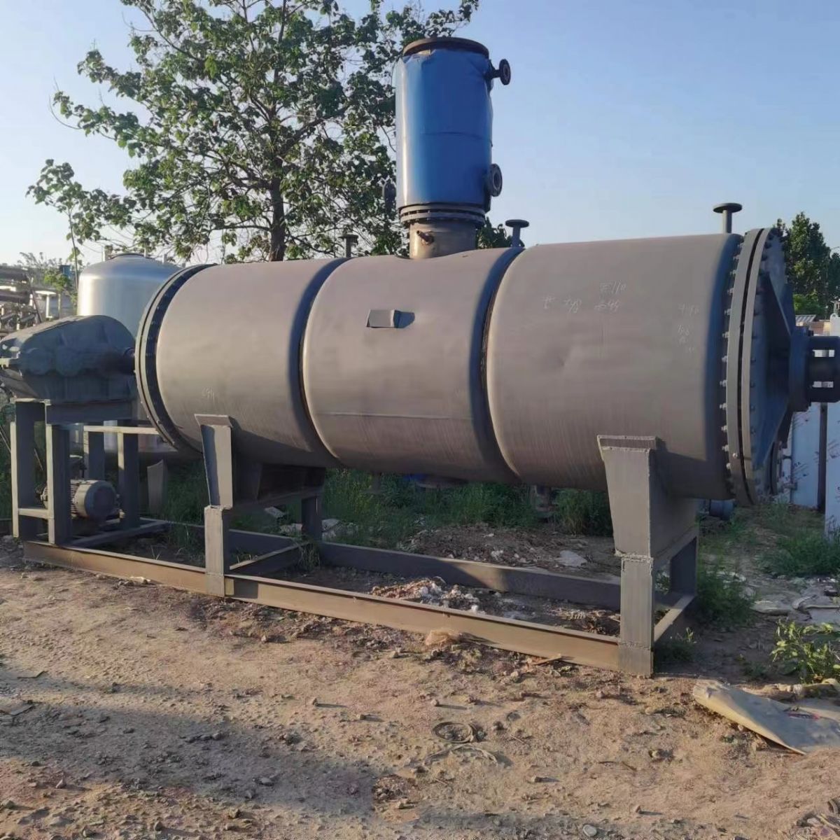 二手干燥机二手耙式干燥机二手1000升全开式动态真-1