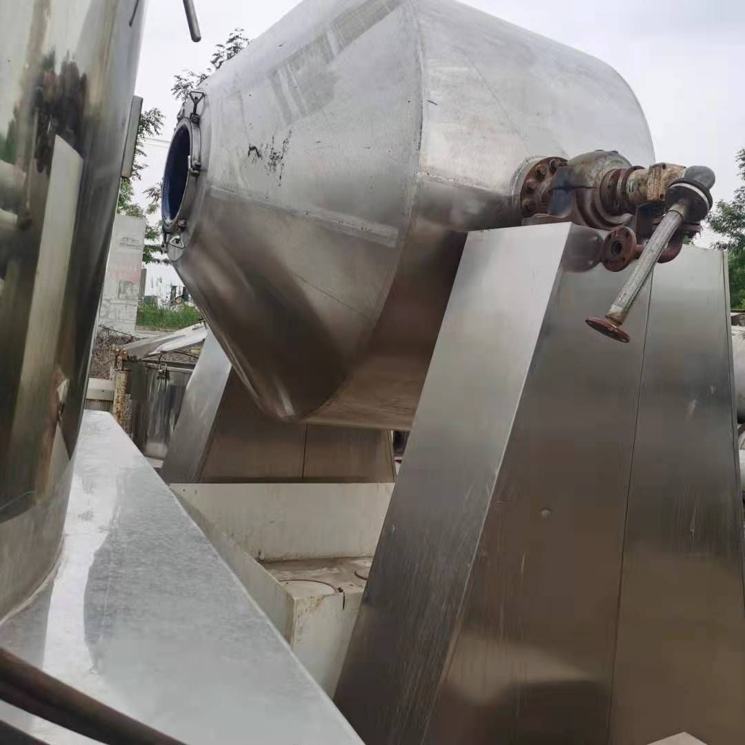 二手干燥机二手双锥干燥机二手4000升搪瓷双锥干燥-2