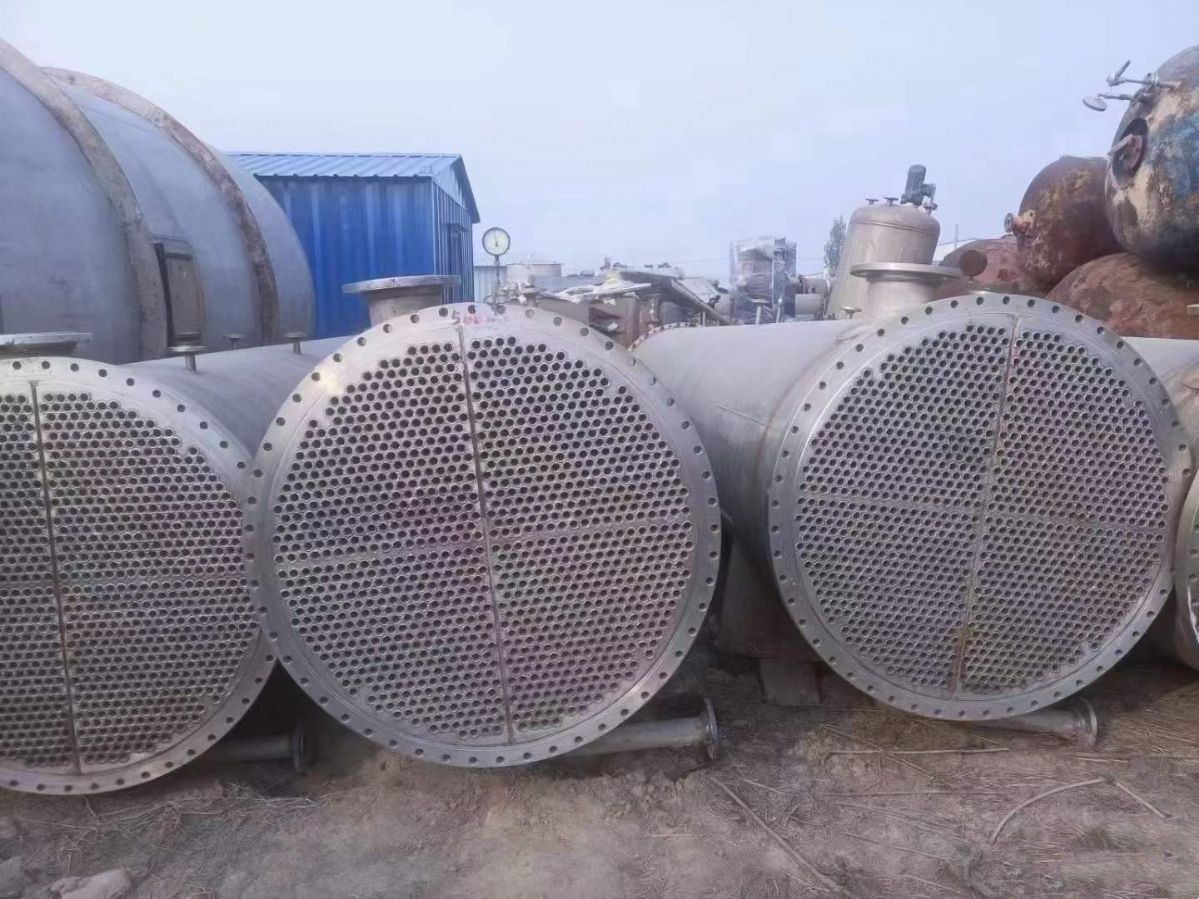 二手冷凝器二手300平方钛材冷凝器二手200平方不-2