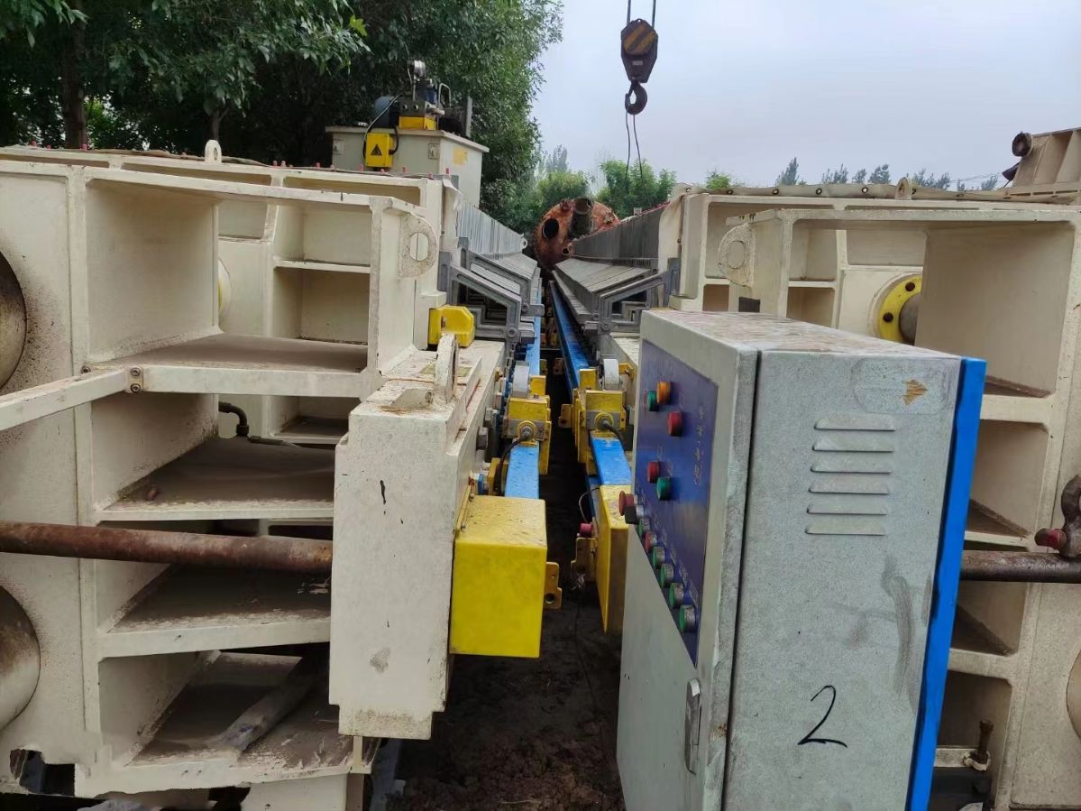 二手压滤机二手500平方隔膜压滤机-2