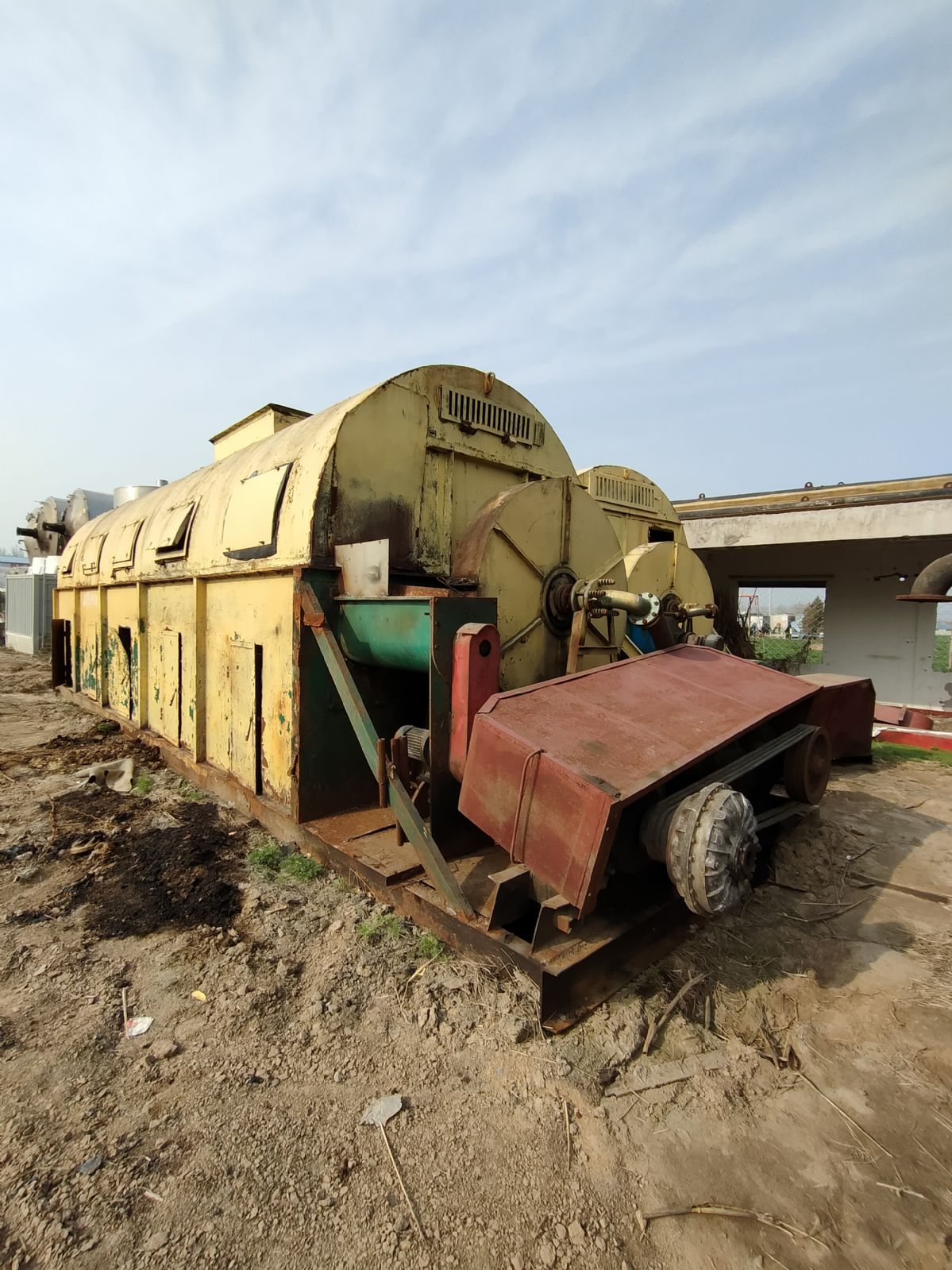二手干燥机二手管束干燥机二手500平方淀粉粮食管束-1