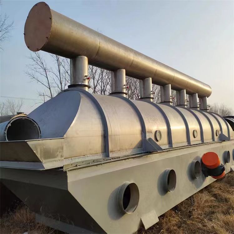 二手干燥机二手流化床干燥机二手0.6米×8米柠檬酸-1