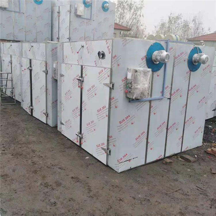 二手不锈钢烘箱二手热风循环电加热烘箱2门4车96盘-1