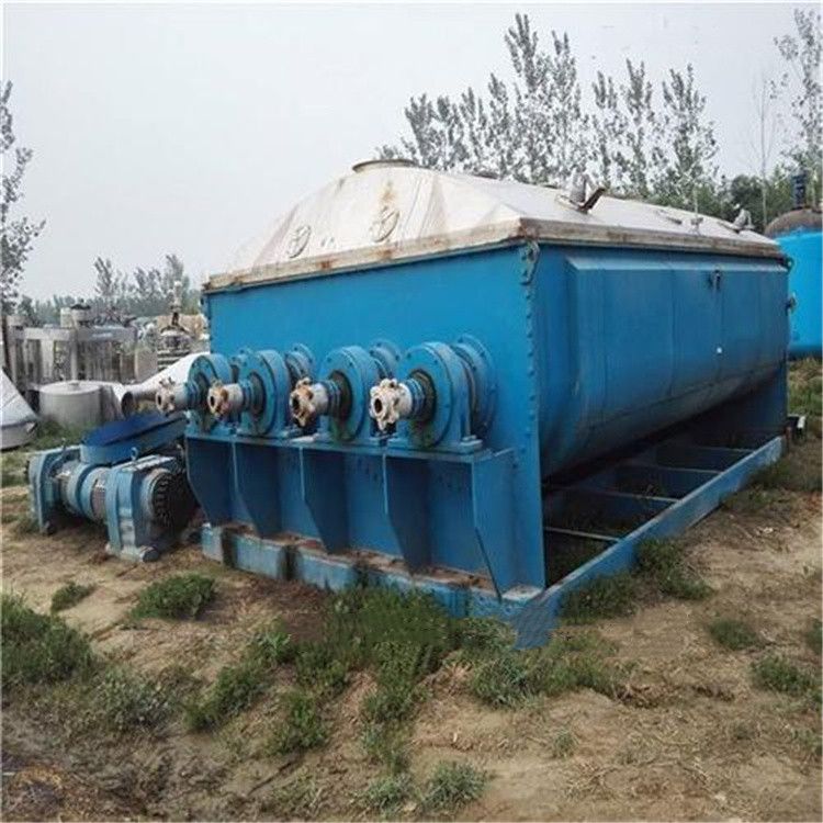 二手干燥机二手桨叶干燥机二手不锈钢蒸汽加热双轴空心-2