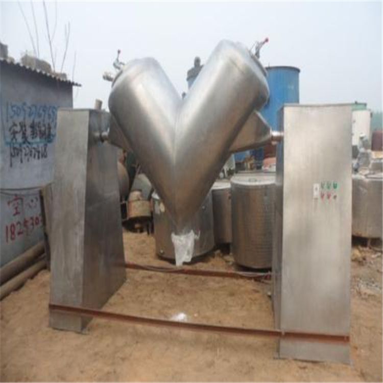 二手混合机二手v型混合机二手强制搅拌V型混合机-2