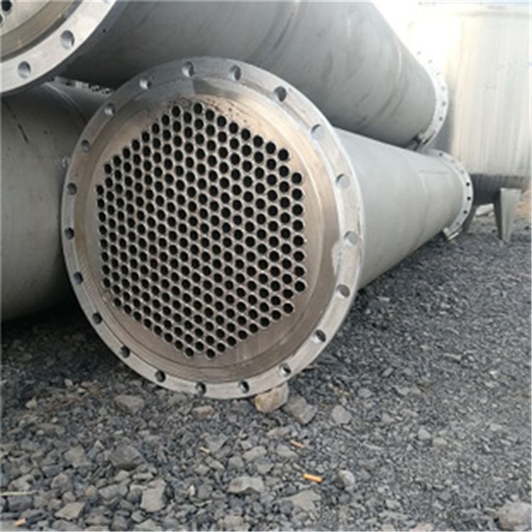 二手冷凝器二手10-750平方不锈钢列管冷疑器大量-1