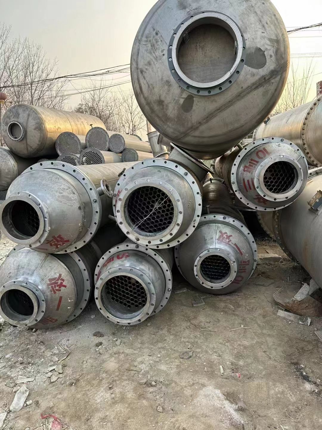 二手蒸发器20吨硫酸盐钛材蒸发器-2