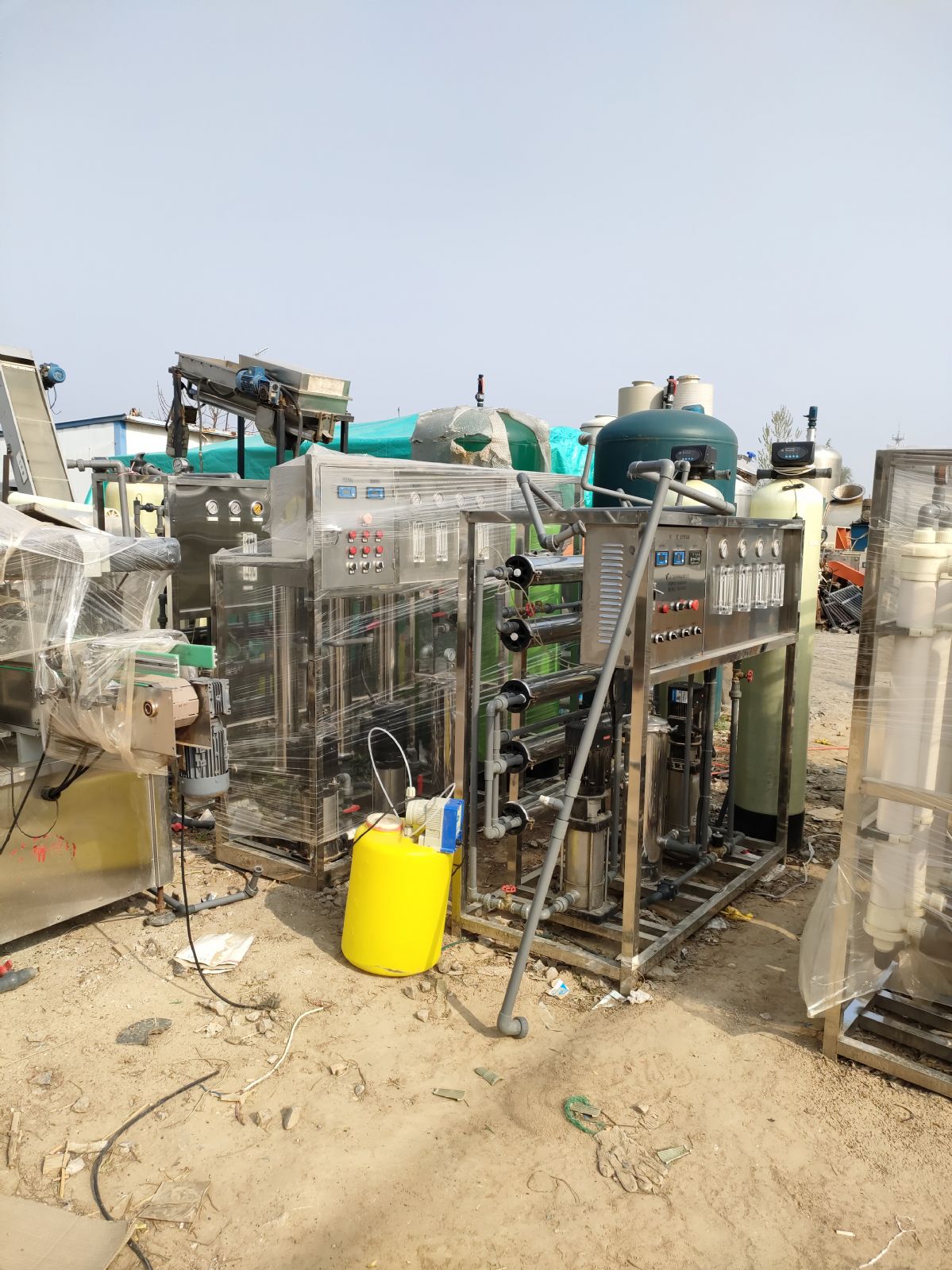 二手水处理设备二手4吨双机水处理 二手大型水处理反-1