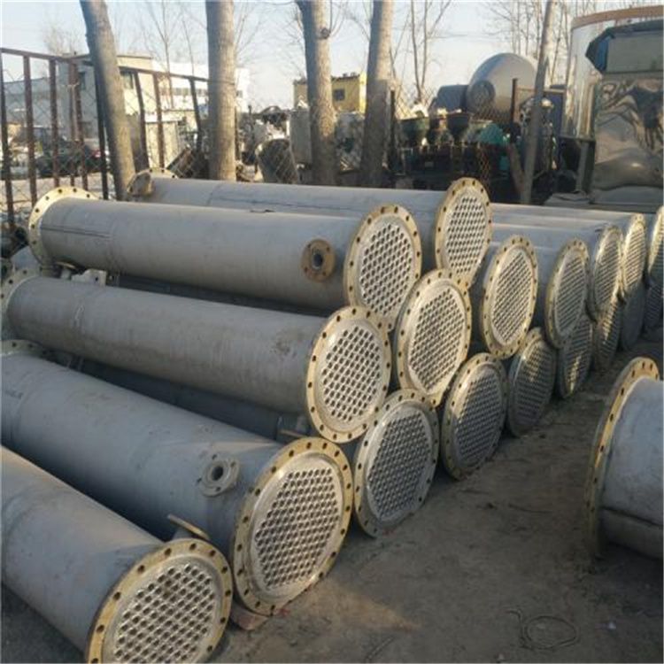 二手冷凝器人太多不锈钢冷凝器二手40平方不锈钢列管-1