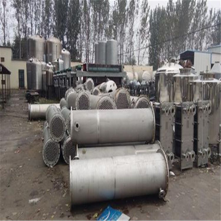 二手冷凝器人太多不锈钢冷凝器二手40平方不锈钢列管-2