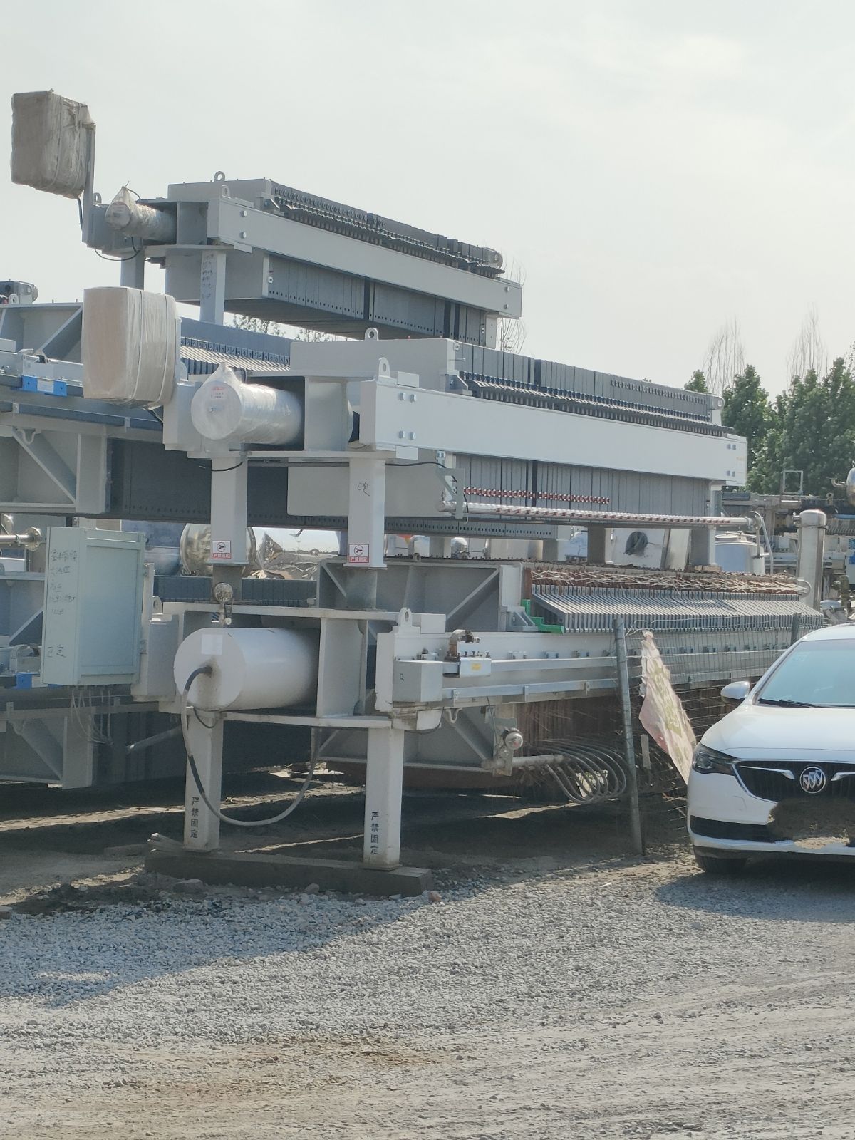 二手压滤机二手工业厢式压滤机 自动液压压滤机 固液-2