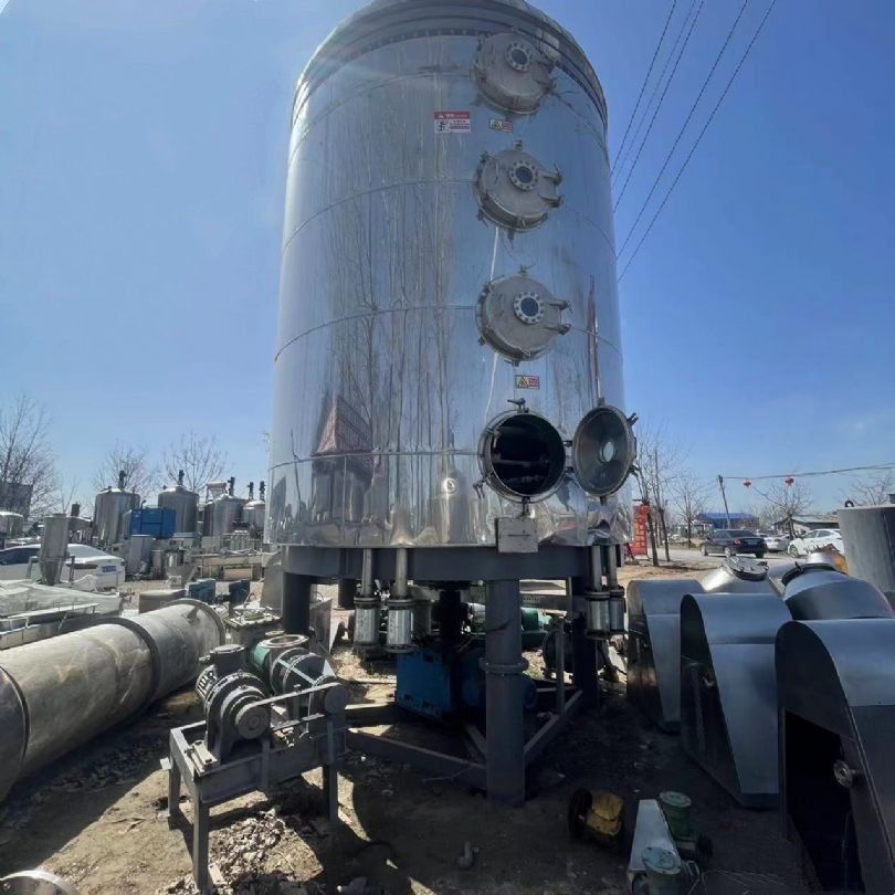 二手干燥机66平方真空盘式干燥机一台,外壁10MM-1