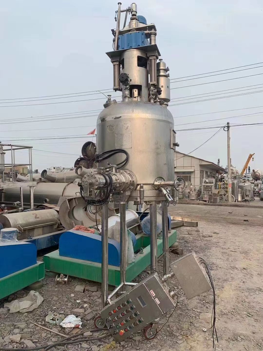 二手干燥机二手温州亚光0.46立方三合一洗涤过滤干-1