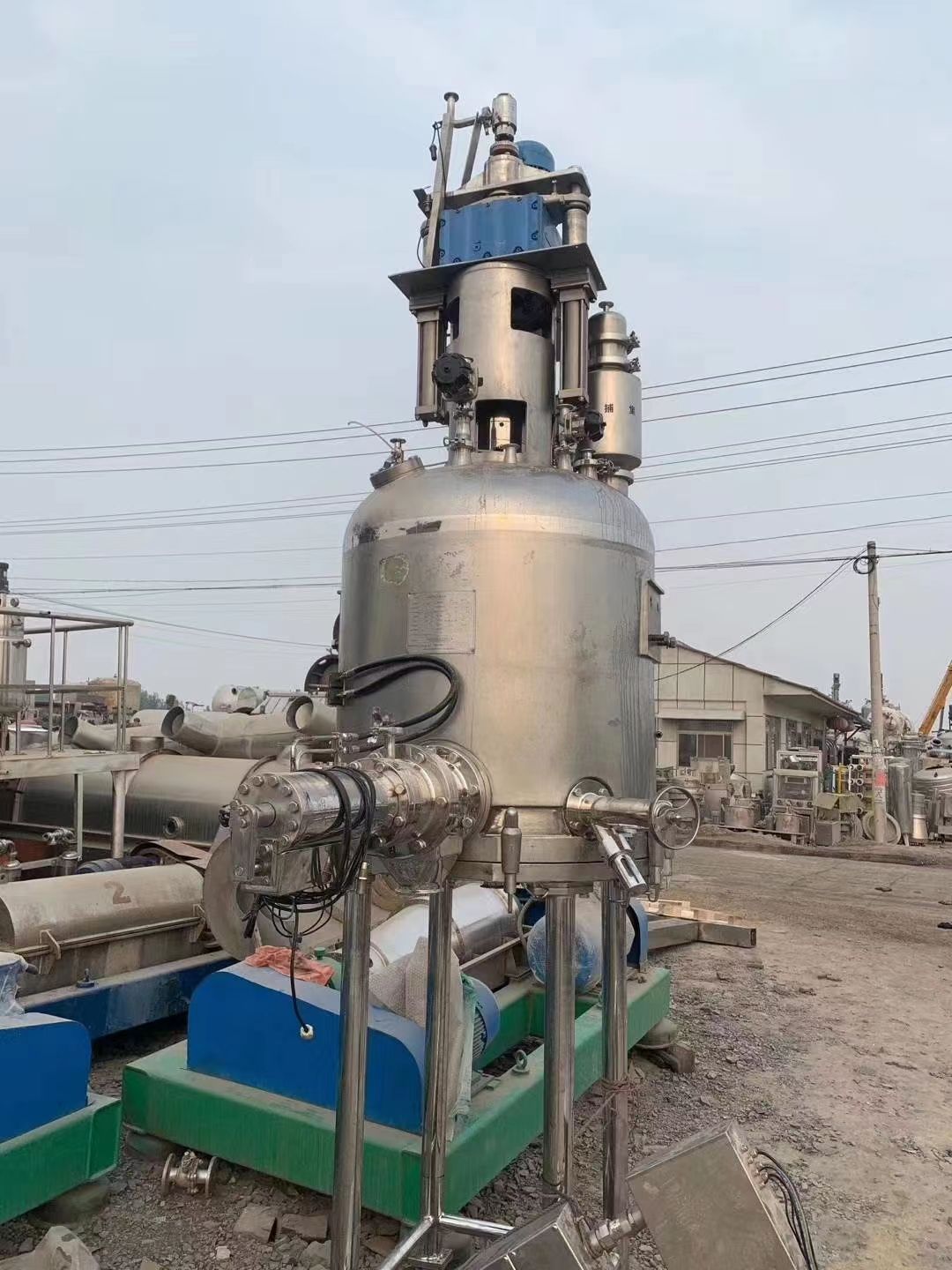 二手干燥机二手温州亚光0.46立方三合一洗涤过滤干-2