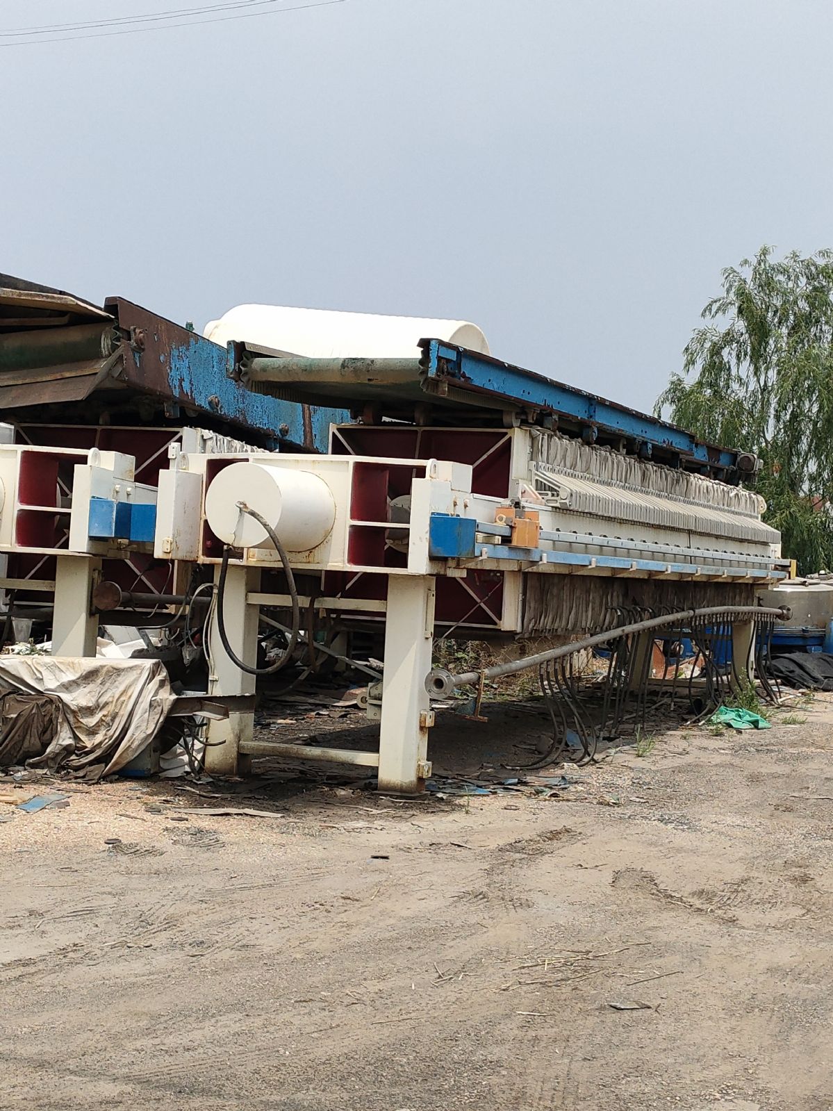 二手压滤机二手200平方京津隔膜压滤机 多台出售-2