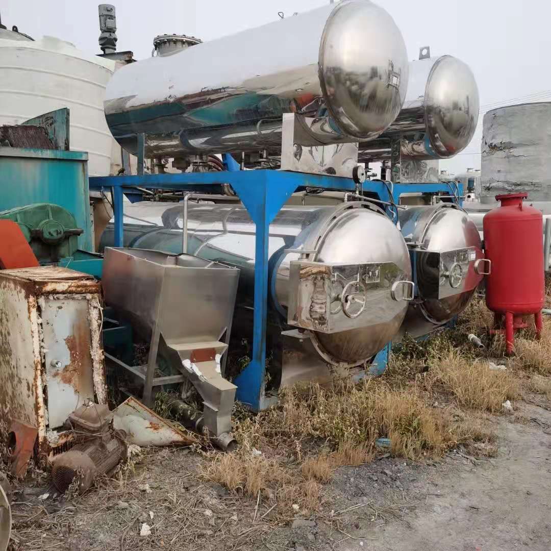 二手全自动5.9立方双层水浴式 杀菌锅二手高温杀菌-2