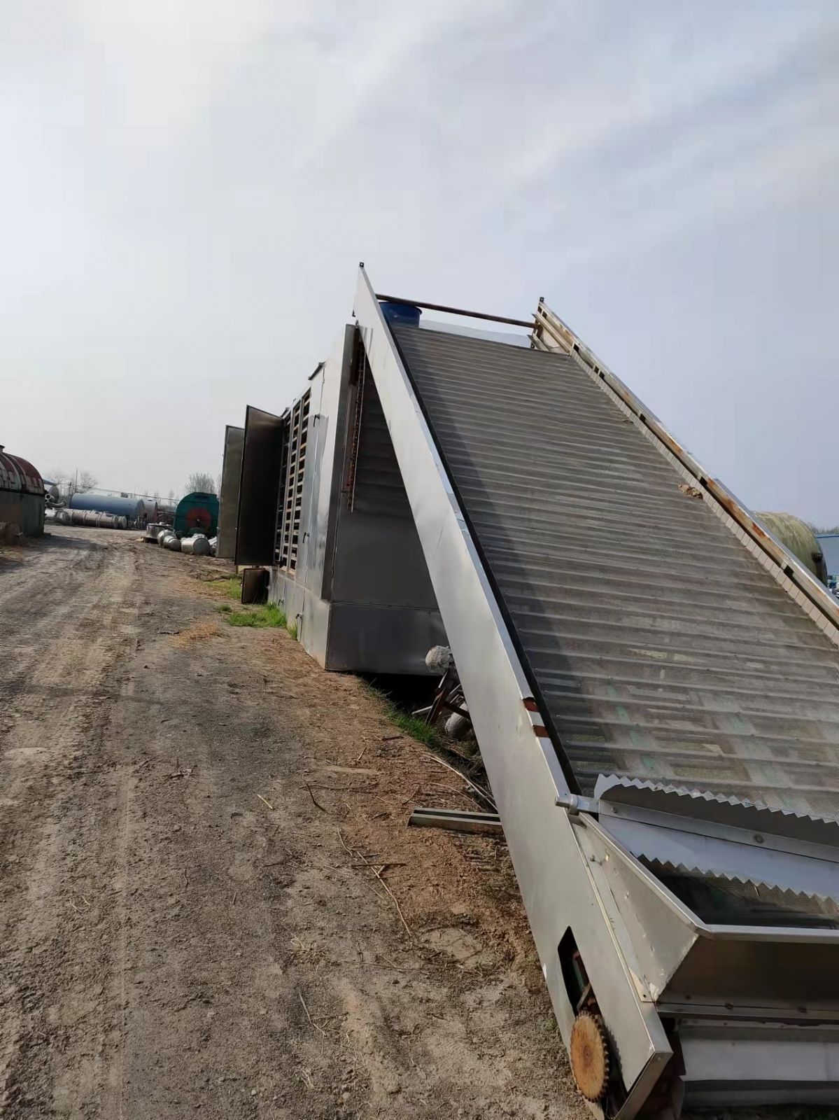 二手网带式干燥机12米5层 烘干流水线 隧道烘干机-2