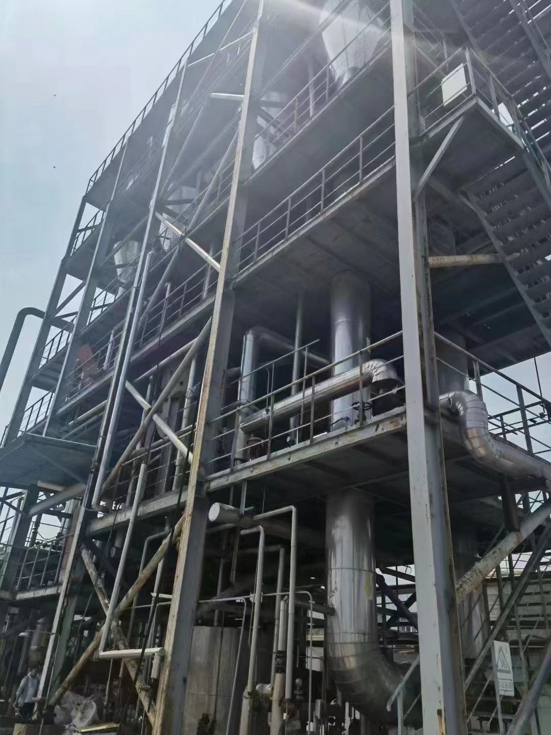 二手蒸发器 二手50吨MVR蒸发器-2