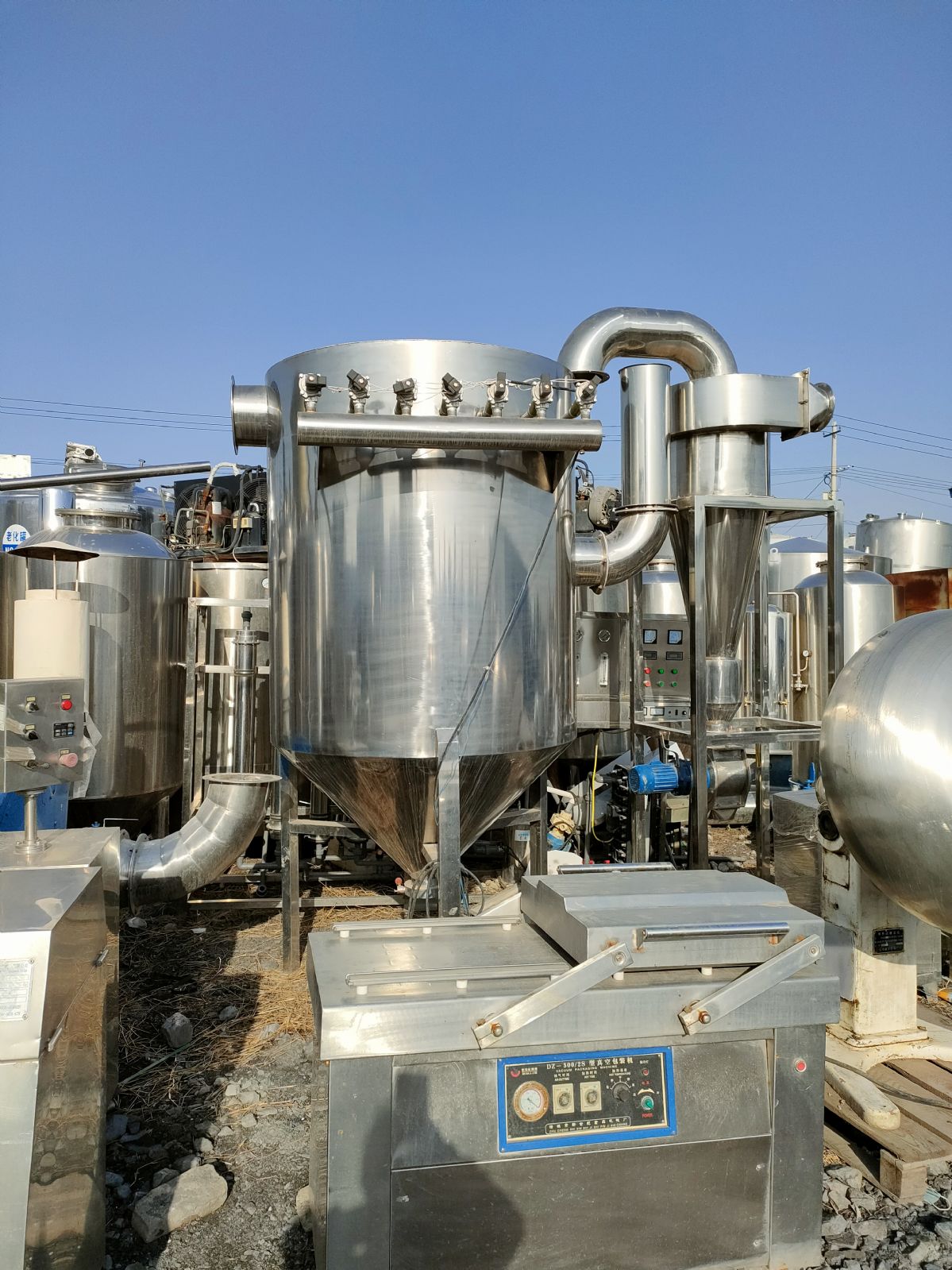 二手超微粉碎机 高速粉碎机 饲料粉碎机 制药粉碎机-2