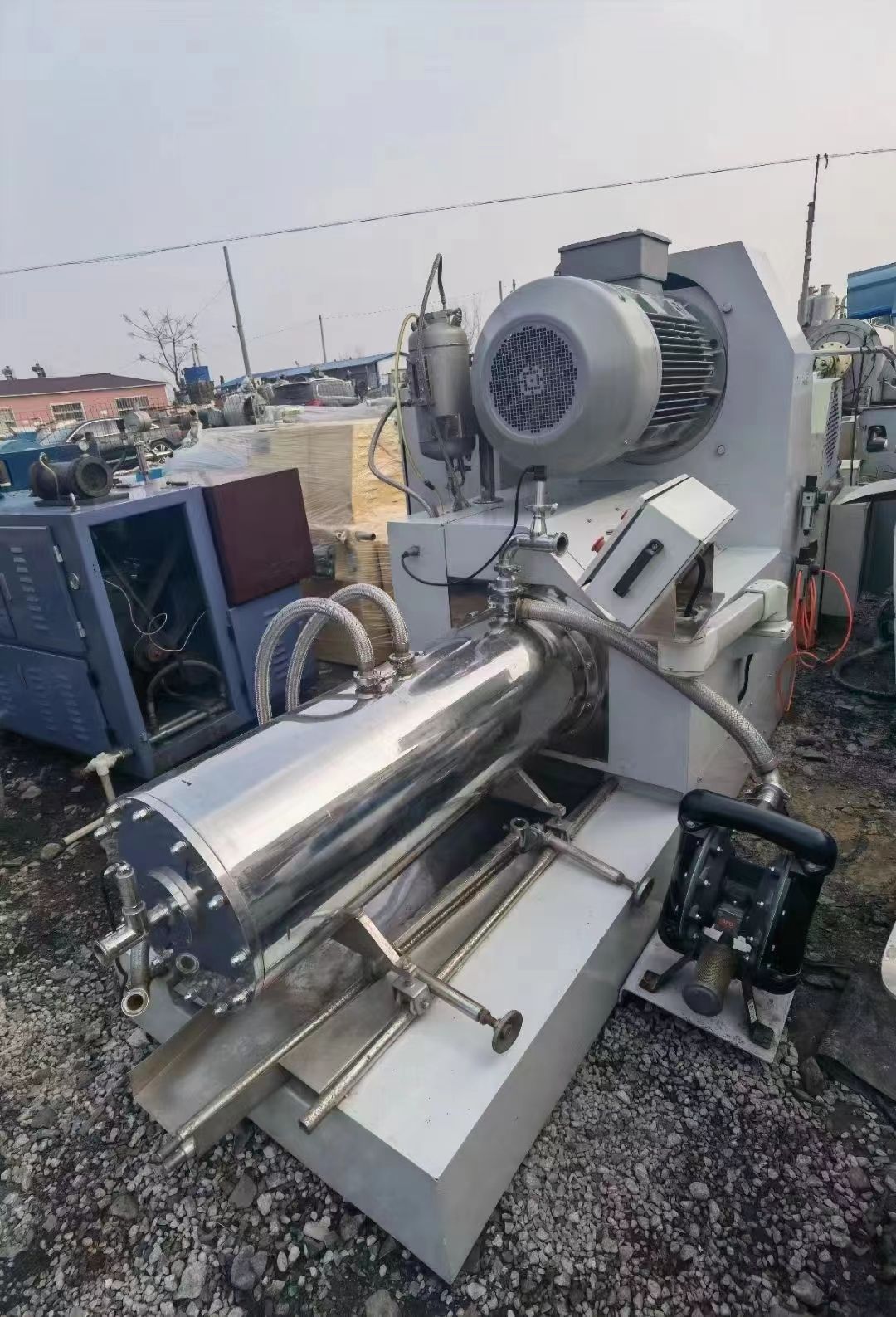 二手30升卧式砂磨机 无锡立标-1