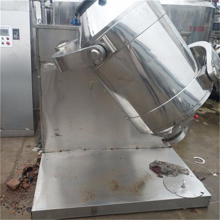 二手不锈钢三维运动混合机 500升三维运动混合机粉-1