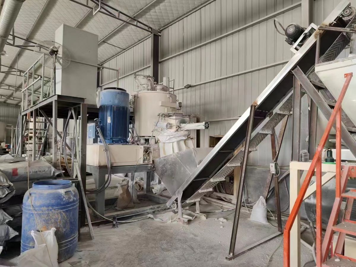 转让二手三螺杆造粒机一套-2