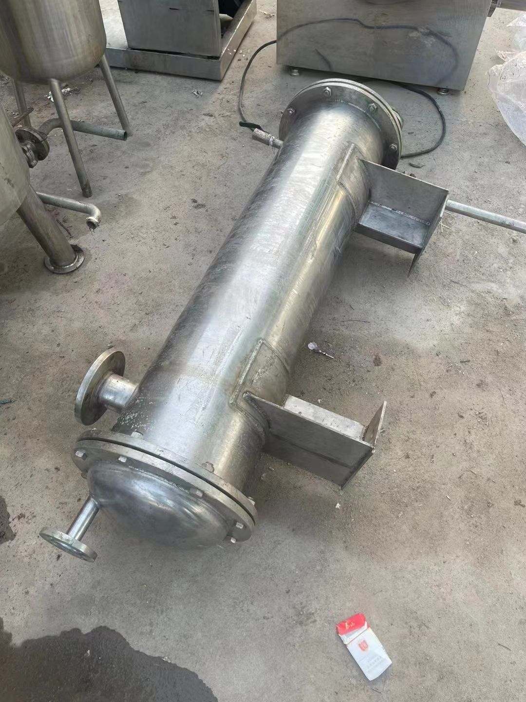 二手不锈钢冷凝器 列管式冷凝器-1