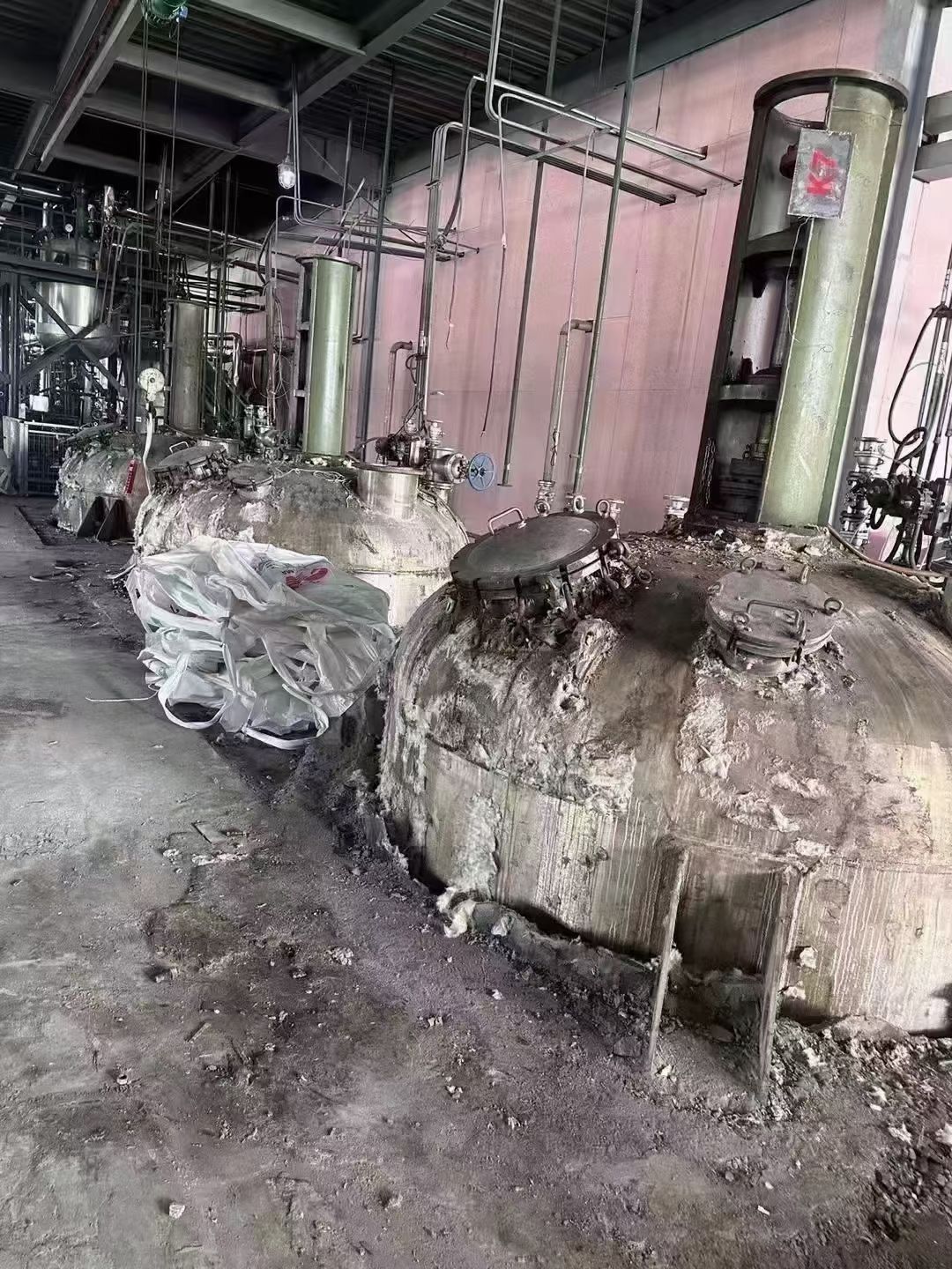 出售二手不锈钢外盘管反应釜 型号齐全 现货多台-1