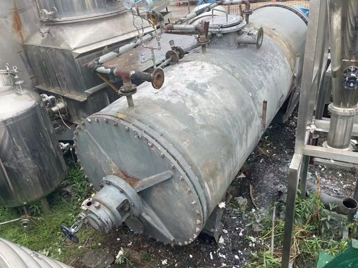 出售二手耙式干燥机 不锈钢材质 成色新 现货多台-2