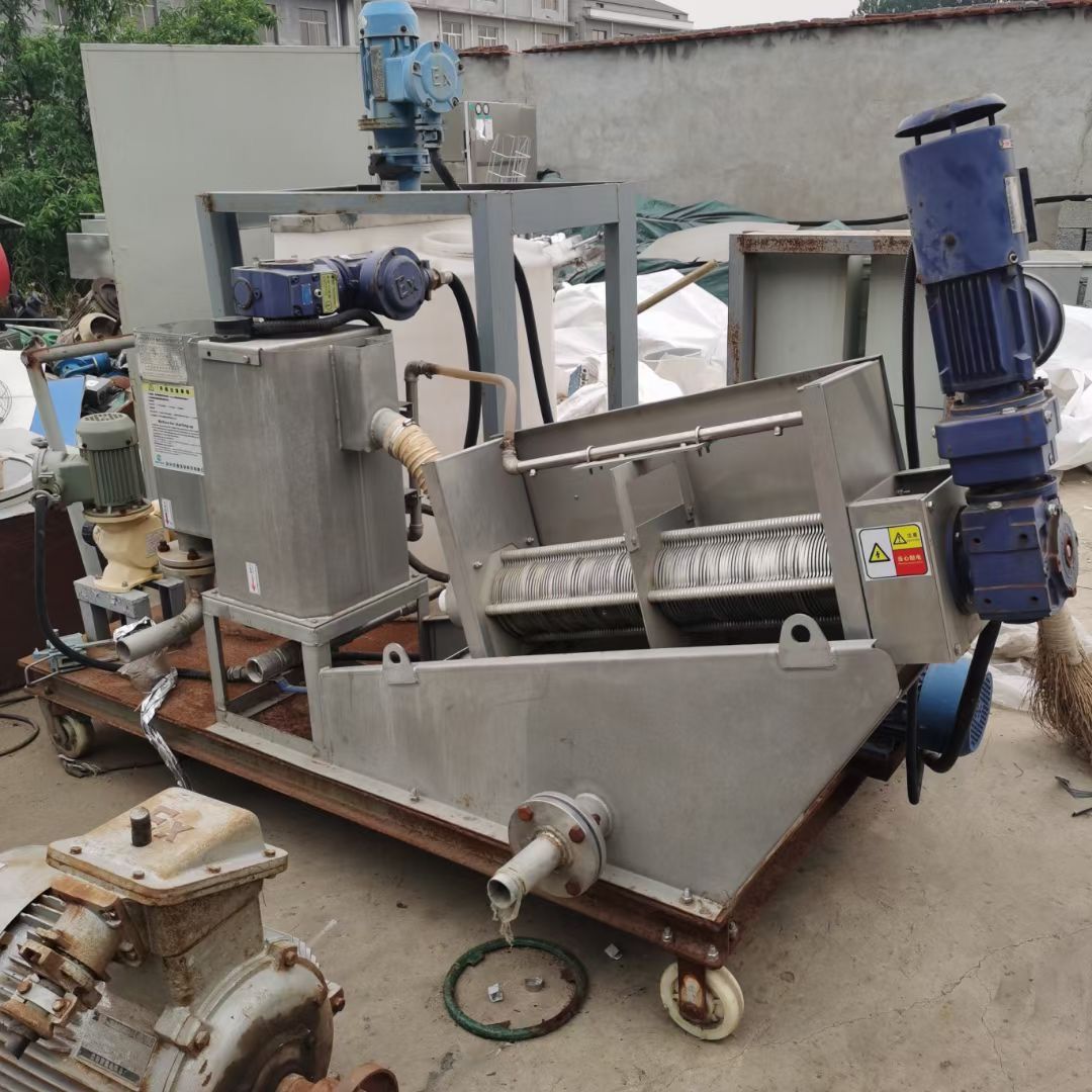 出售二手叠螺污泥脱水机 不锈钢材质 型号齐全-1