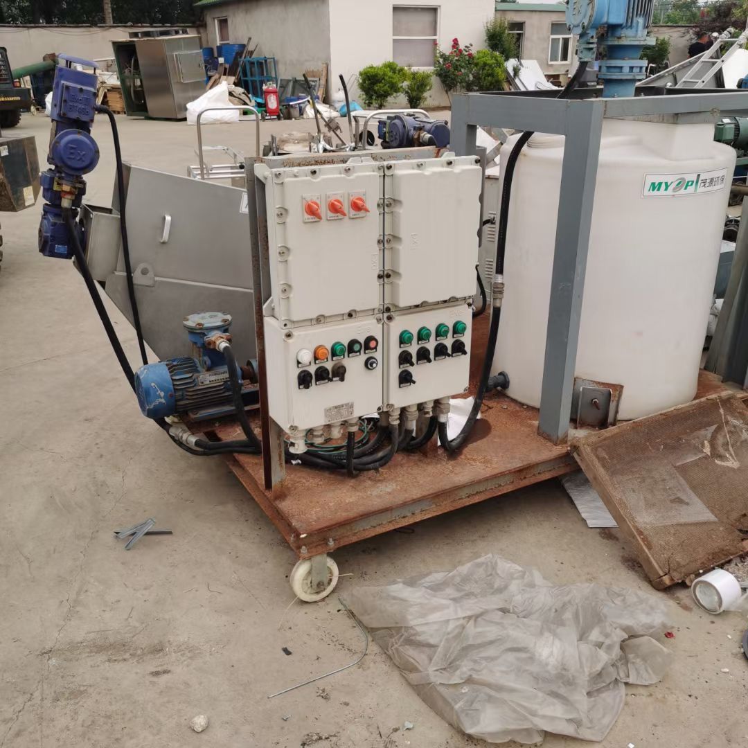 出售二手叠螺污泥脱水机 不锈钢材质 型号齐全-2