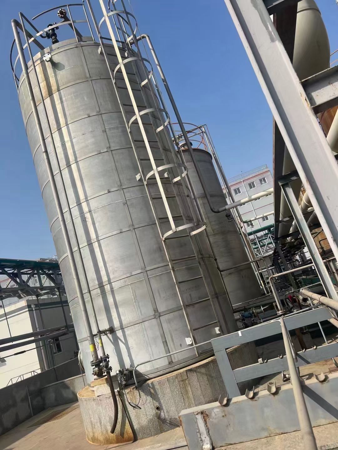 出售二手不锈钢储罐 立式不锈钢材质储罐 卧式储罐-2