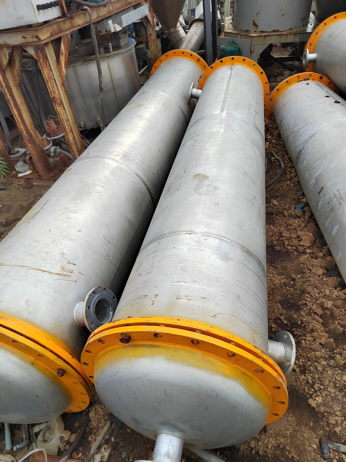 出售二手冷凝器 列管冷凝器 不锈钢材质-1