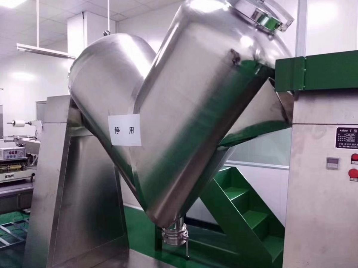 出售二手v型混合机 不锈钢材质 型号齐全-1