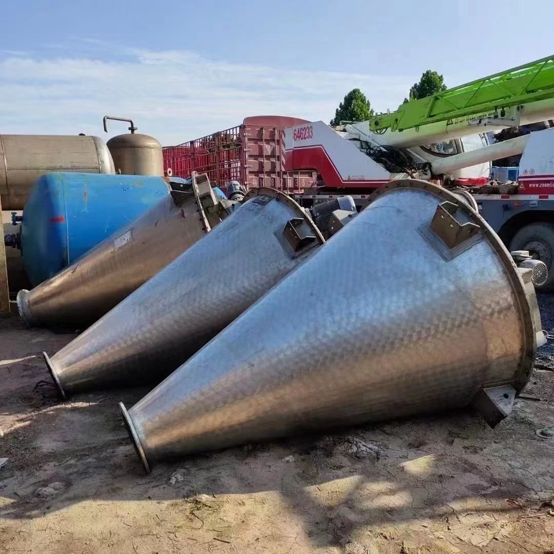 出售二手双螺旋锥形混合机 不锈钢材质 型号齐全-1