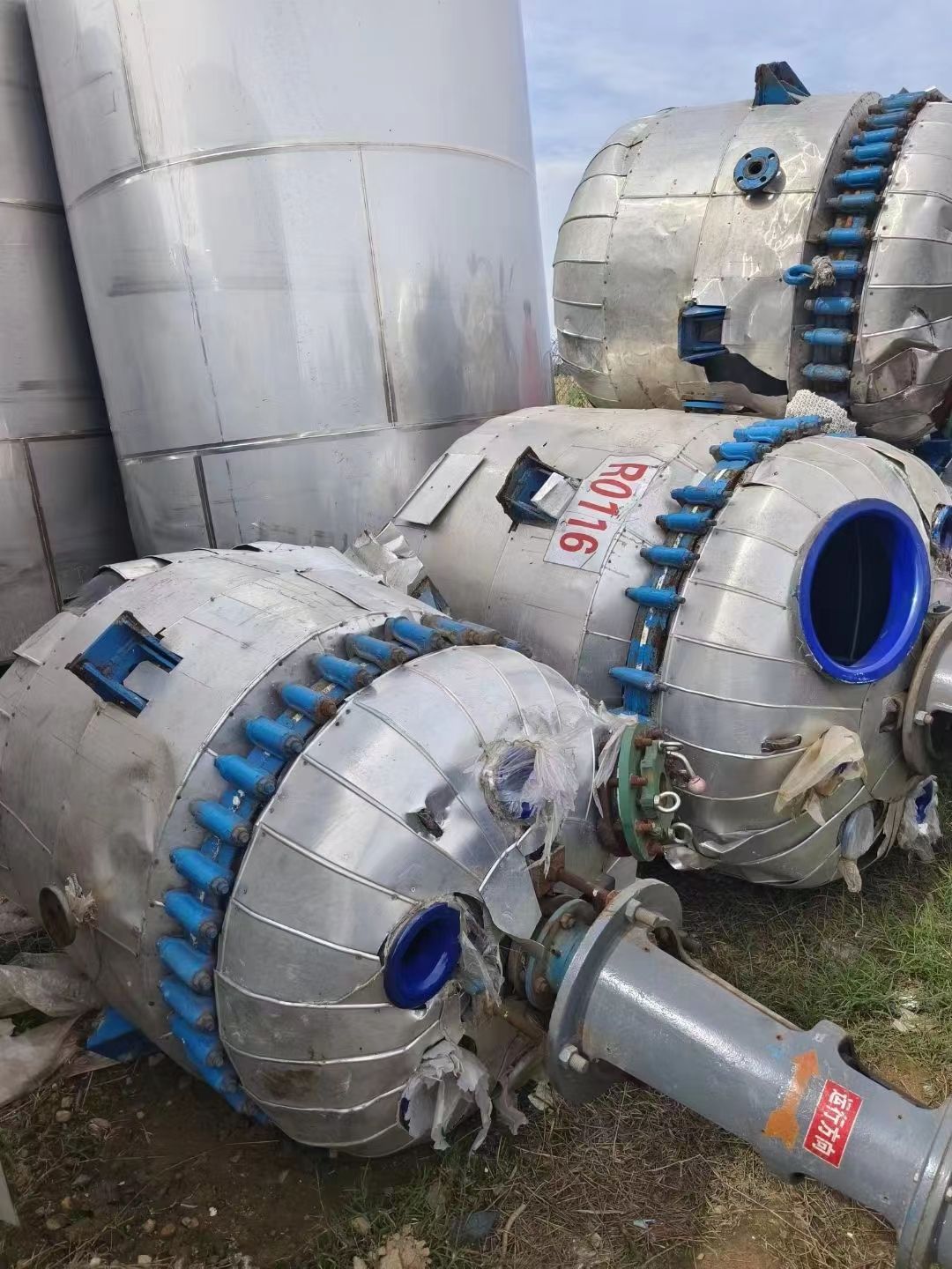 出售二手搪瓷反应釜 型号齐全现货多台-1