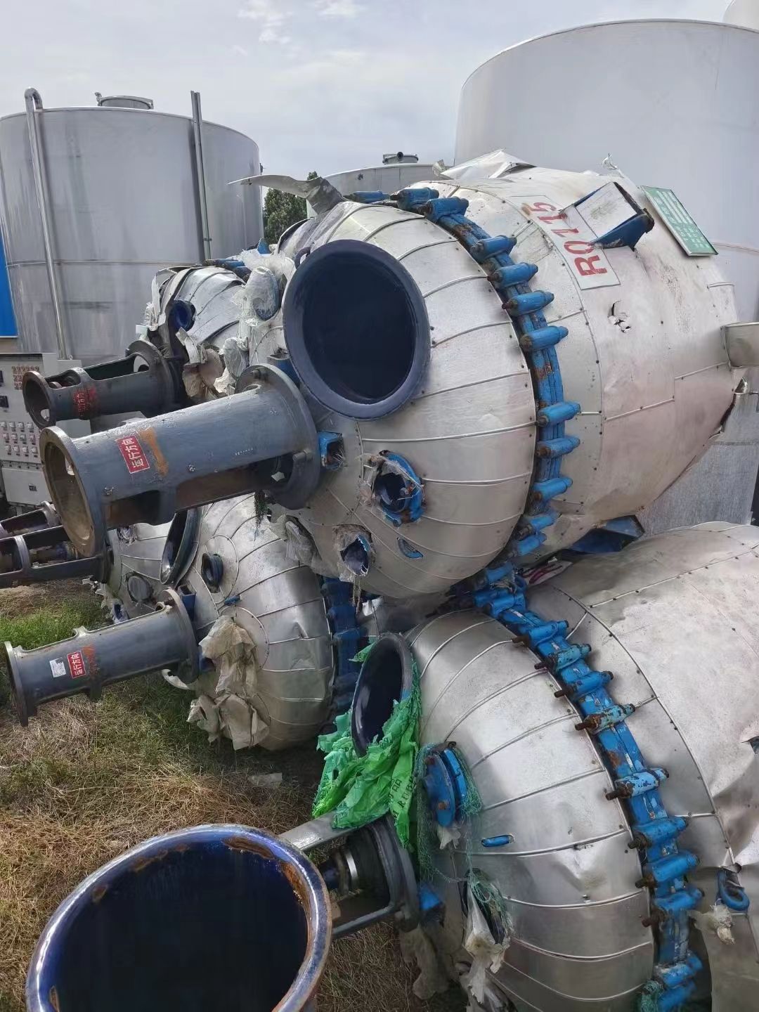 出售二手搪瓷反应釜 型号齐全现货多台-2