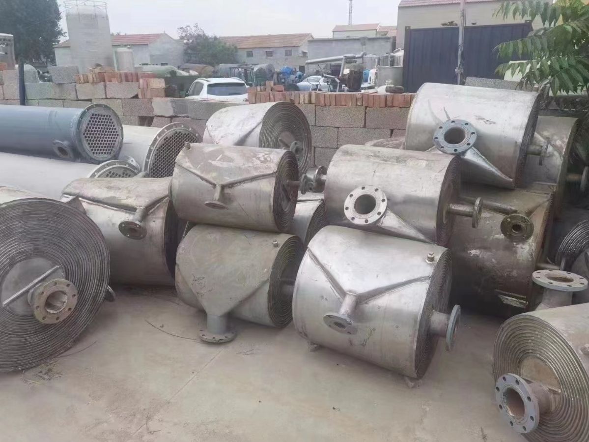 出售二手螺旋板换热器 不锈钢材质 型号齐全-1