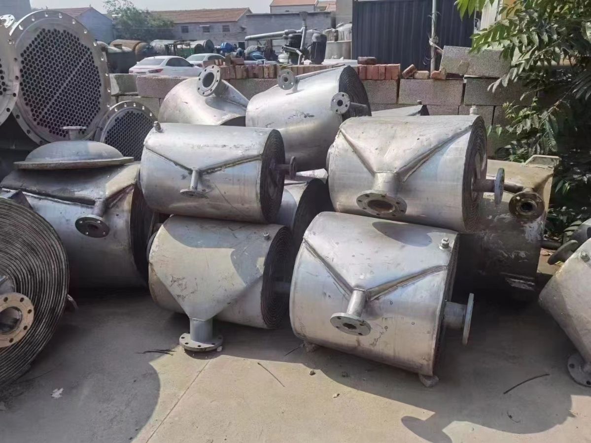 出售二手螺旋板换热器 不锈钢材质 型号齐全-2